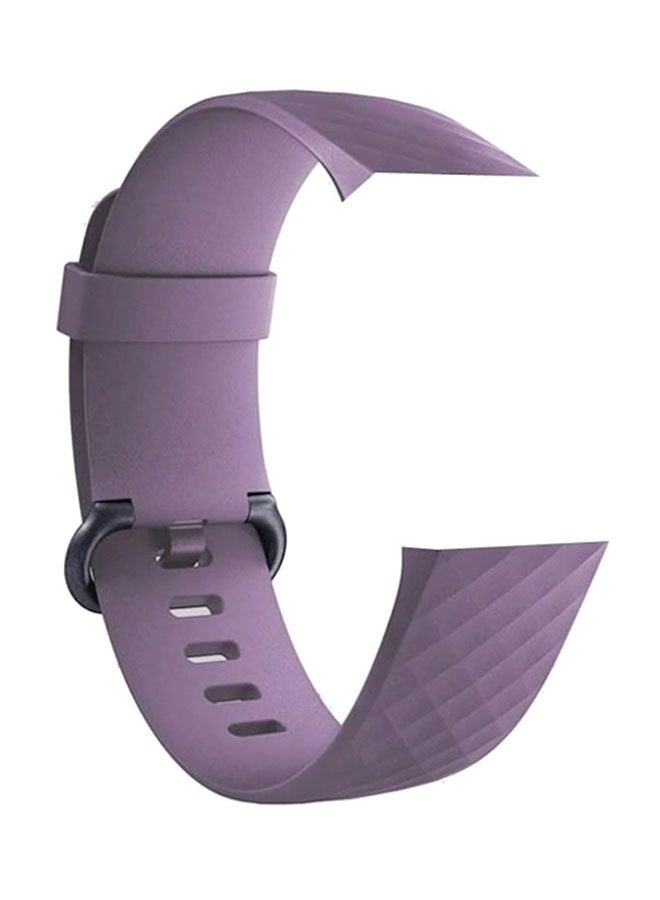 Replacement Strap For Fitbit Charge 3 Purple  - Image 1