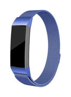Replacement Stainless Steel Milanese Band For FidgetGear Blue