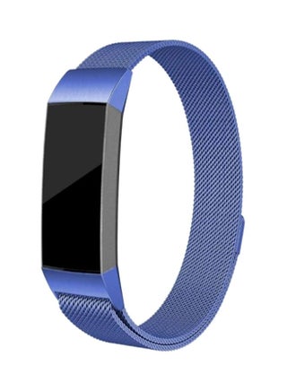 Replacement Stainless Steel Milanese Band For FidgetGear Blue - v1587474786/N24011375A_1