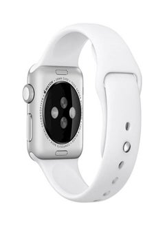 Watchband for Apple Watch Band 42mm Sport Silicone Rubber Bands for iWatch Series 3 2 1