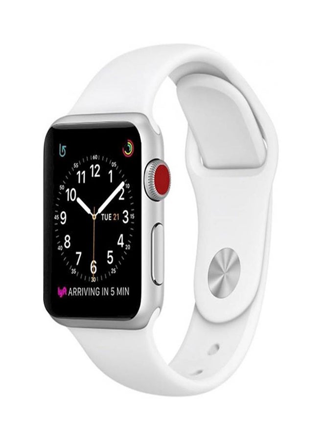 Generic - Watchband for Apple Watch Band 42mm Sport Silicone Rubber Bands for iWatch Series 3 2 1 - Image 1