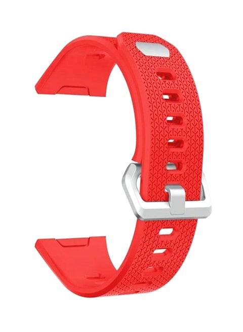 Fitbit Ionic Large Size Replacement Silicone Smart Watch Band Strap Bracelet Red