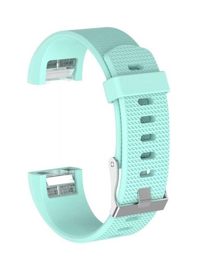 Fitbit Charge 2 Sport Silicone Strap Smart Watch Band Teal  - Image 2