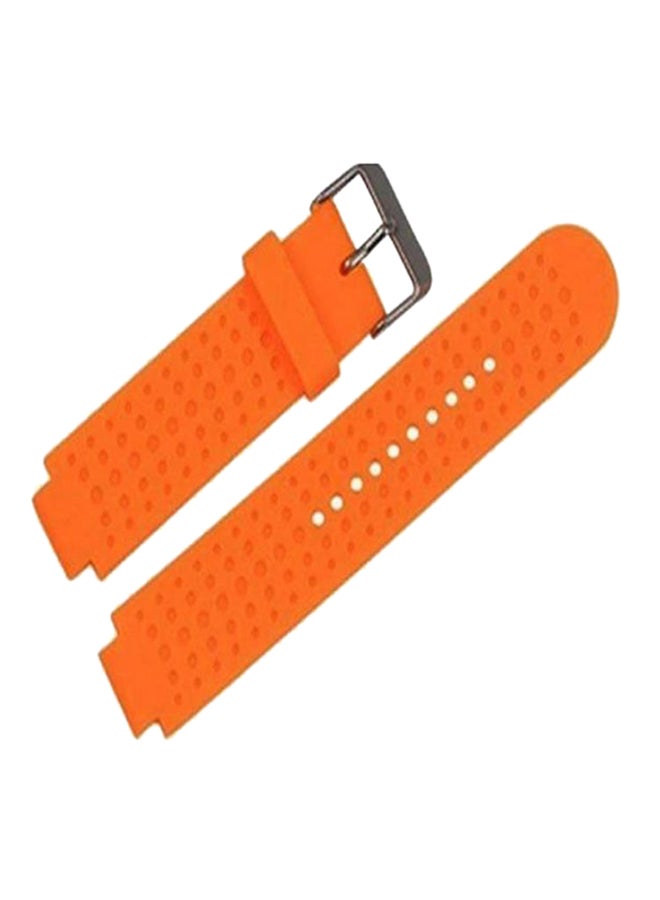 Garmin Forerunner 735Xt, 630, 620, 235, 230, 220 Silicone Smart Watch Band Strap Orange  - Image 1