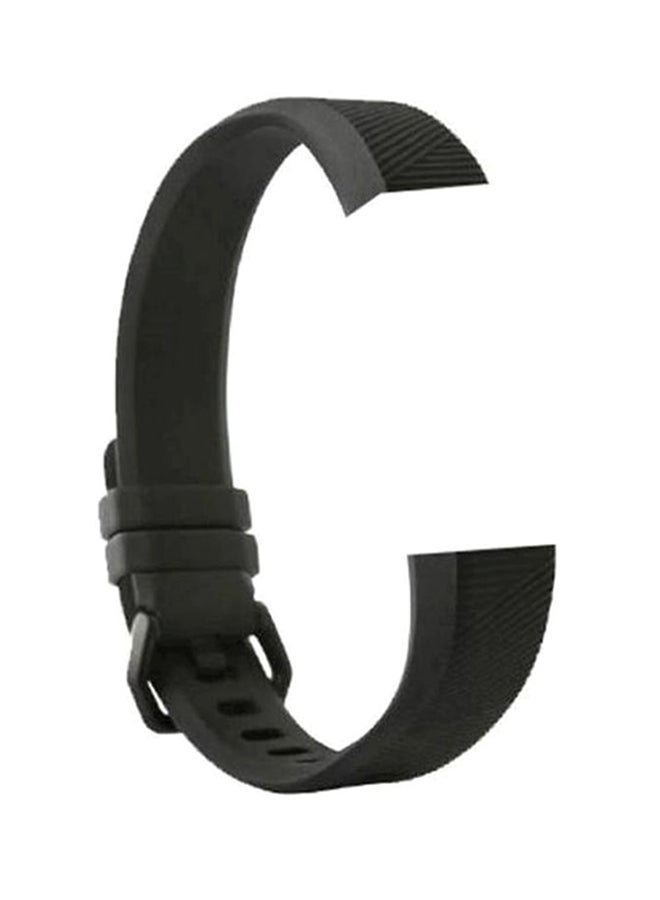 Fitbit Alta Hr Small Size Soft Silicone Tpu Wrist Smart Watch Band Strap Black  - Image 1
