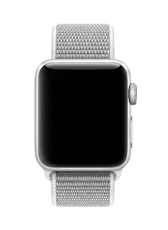 Generic - Replacement Band For Apple iWatch Series 1, 2, 3 Silver - Image 1