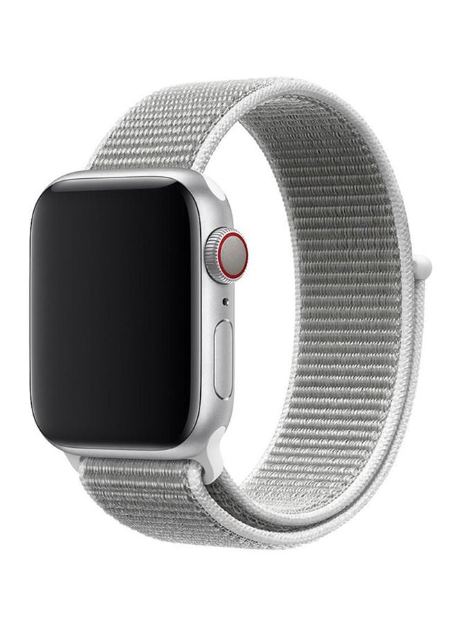 Generic - Replacement Band For Apple Watch Series 3/4/5 Silver - Image 1