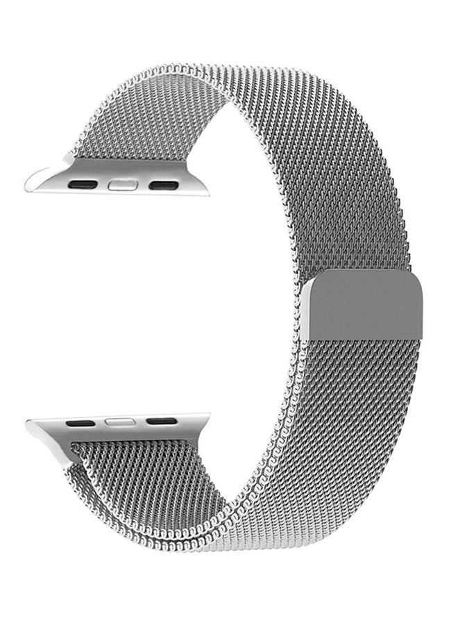 Replacement Band For Apple Watch Series 4 40mm Silver  - Image 1