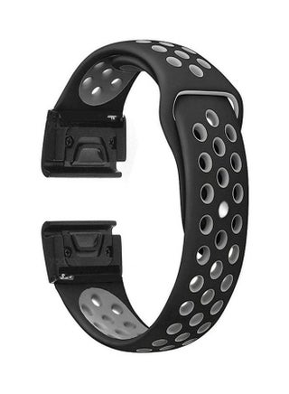 Garmin D2 Delta Px Premium Silicone Soft Smart Watch Band Strap Black - v1587475006/N24032375A_1