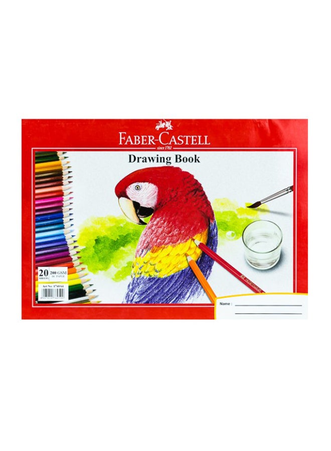 فابير كاستل - دفتر رسم مقاس A4 متعدد الألوان - Image 1