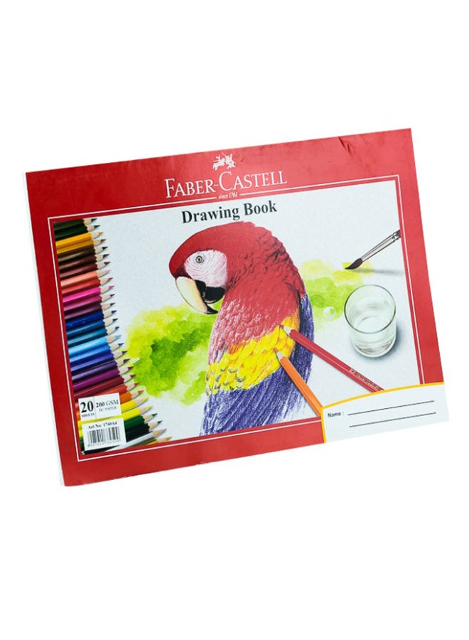 فابير كاستل - دفتر رسم مقاس A4 متعدد الألوان - Image 1