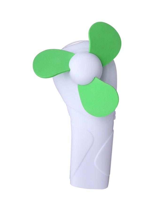 ماركة غير محددة مروحة محمولة بمنفذ USB للشحن أخضر 14.2سم  - Image 1