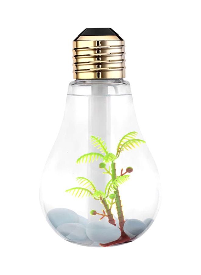 USB Mini Humidifier 2W Clear/Gold/Green  - Image 1