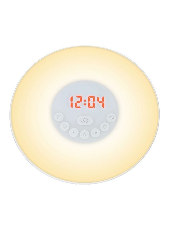 Simulation Digital Clock With Touch Control Beige/White/Red 17.5centimeter  - Image 3