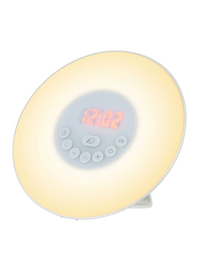 Simulation Digital Clock With Touch Control Beige/White/Red 17.5centimeter  - Image 4