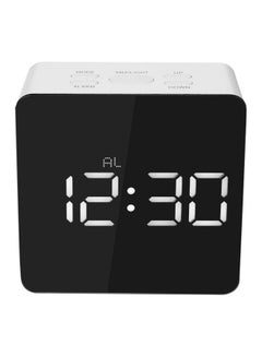 dodocool Multifunctional Digital Alarm Clock Black/White 11cm  - Image 1