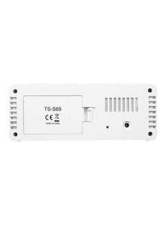 dodocool Multifunctional Digital Alarm Clock Black/White 5.4x2.16x1.34inch  - Image 2