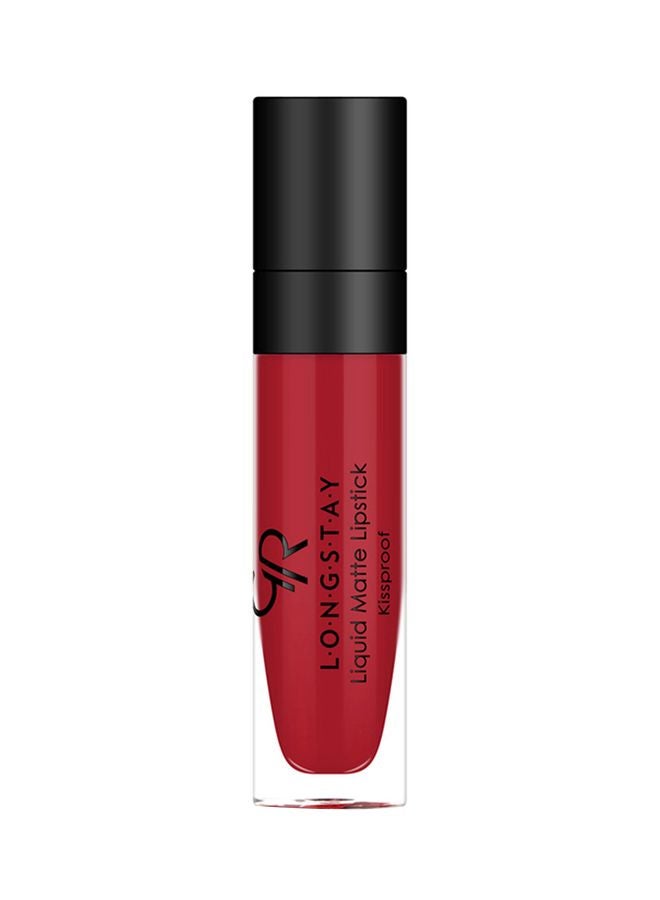 Golden Rose - Longstay Liquid Matte Lipstick 09 Red - Image 1