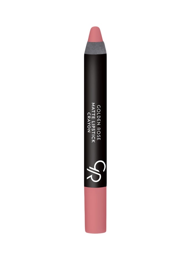 Golden Rose - Matte Lipstick Crayon 12 Beige - Image 1