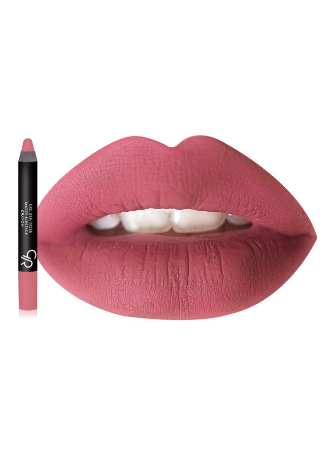 Golden Rose - Matte Lipstick Crayon 12 Beige - Image 1