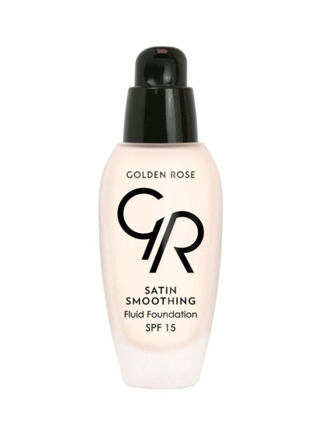 Golden Rose - Satin Smoothing Fluid Foundation SPF 15 21 - Image 1