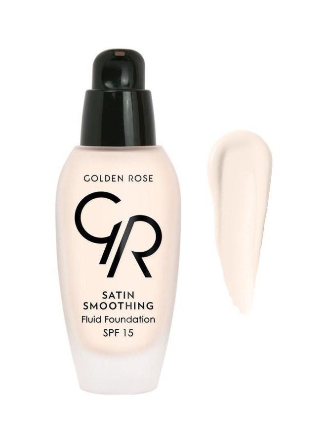 Golden Rose - Satin Smoothing Fluid Foundation SPF 15 21 - Image 1