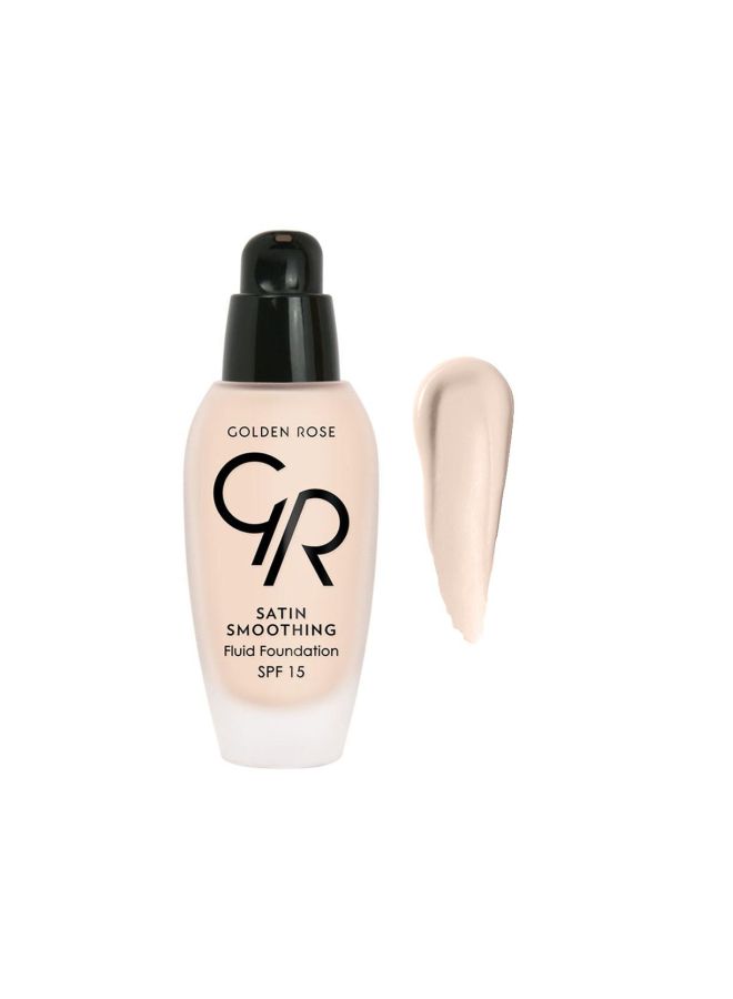 Golden Rose Satin Smoothing Fluid Foundation SPF 15 24  - Image 2