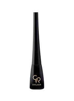 Golden Rose Dipliner Liquid Eyeliner Black  - Image 1