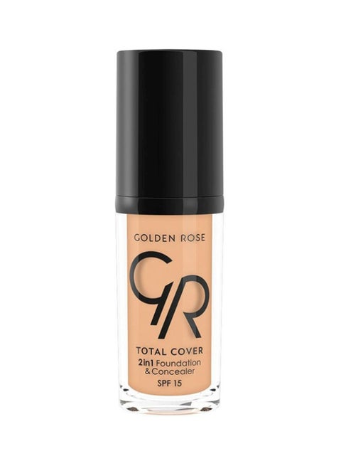 Total Cover 2-In-1 Foundation And Concealer SPF 15 07 Naturel