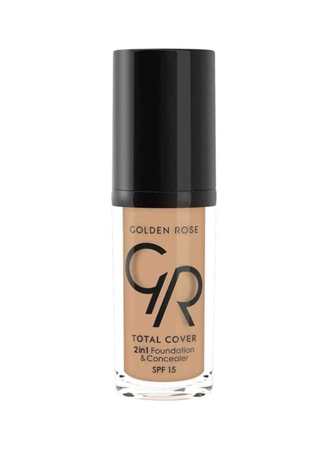 Total Cover 2-In-1 Foundation And Concealer SPF 15 18 Cappuccino