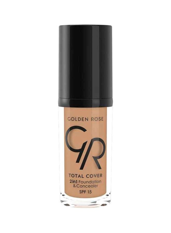 Total Cover 2-In-1 Foundation And Concealer SPF 15 20 Tan