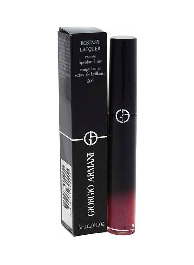 GIORGIO ARMANI Ecstasy Lacquer Excess Shine Lip Gloss Pink-Out - Image 2