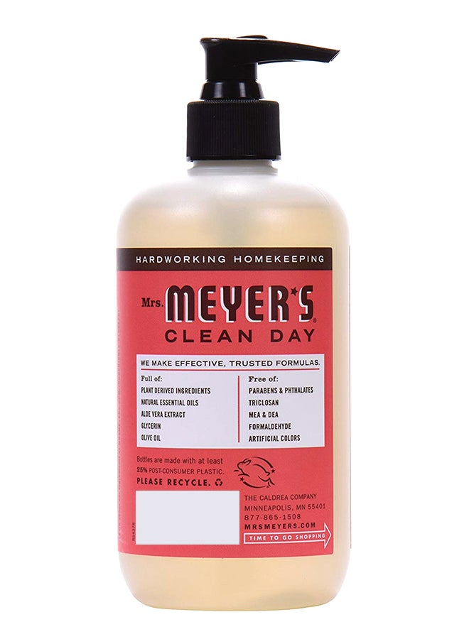 Mrs. Meyer's Clean Day Rhubarb Clean Day Liquid Hand Soap - Image 3