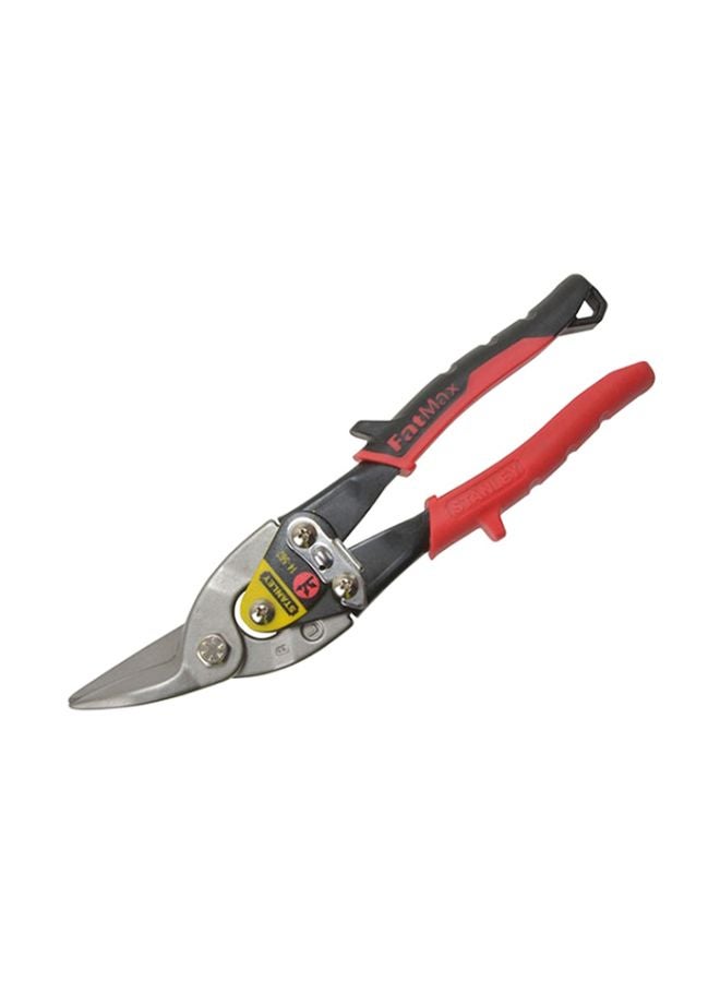 Stanley Aviation Snip Left 250mm 2-14-562 Red/Silver/Black - Image 1