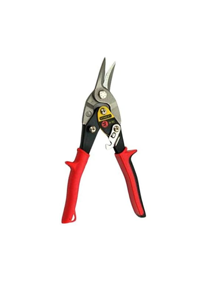 Stanley Aviation Snip Left 250mm 2-14-562 Red/Silver/Black - Image 2