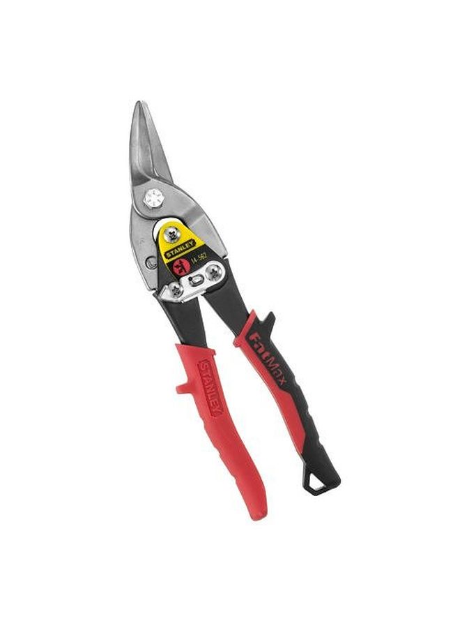 Stanley Aviation Snip Left 250mm 2-14-562 Red/Silver/Black - Image 3