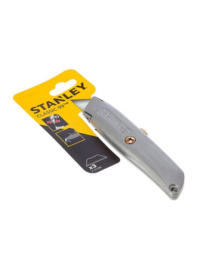 Stanley 0-099 6-inch Classic 99 Retractable Utility Knife Silver 6inch  - Image 2