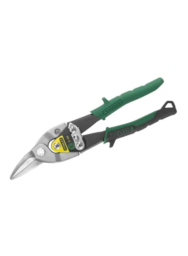 Stanley Green Aviation Snip Right Pliers, 2-14-564 Black/Green/Silver  - Image 1