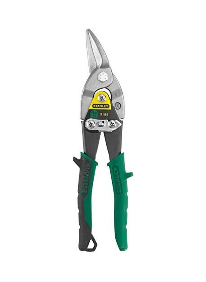 Stanley Green Aviation Snip Right Pliers, 2-14-564 Black/Green/Silver  - Image 2