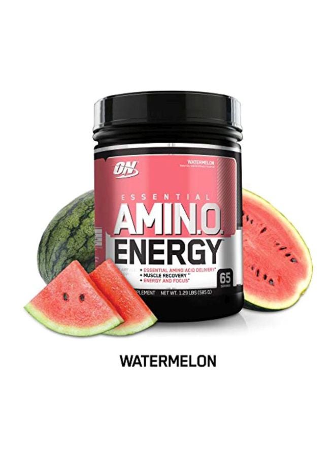 Optimum Nutrition Essential Amino Energy Pre-Workout - Watermelon - 65 Servings  - Image 2