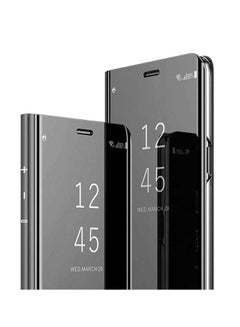 Muzz Protective Standing Case Cover For Samsung Galaxy A20S Black 