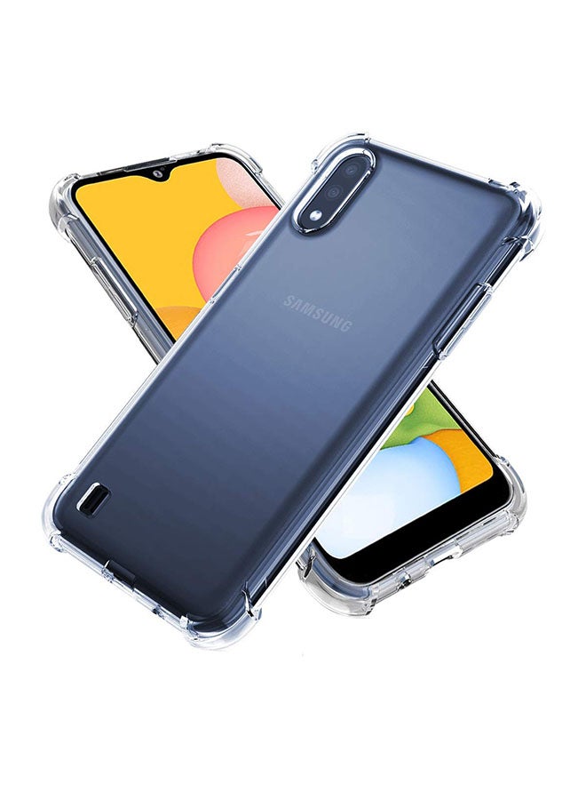 Muzz Protective Case Cover For Samsung Galaxy A01 Clear 