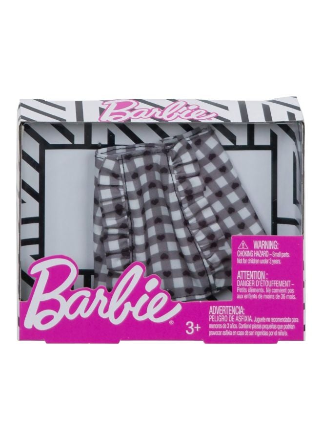 Mattel Games Vichy Check Doll Skirt FXH87 - Image 2