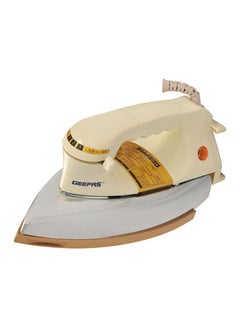 GEEPAS Teflon Coated Dry Iron 1200.0 W GDI7750 Yellow 