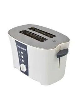 BLACK+DECKER Electric 4 Slice Long Slot Cool Touch Toaster 1350W 1350 W ET124-B5 White  - Image 2