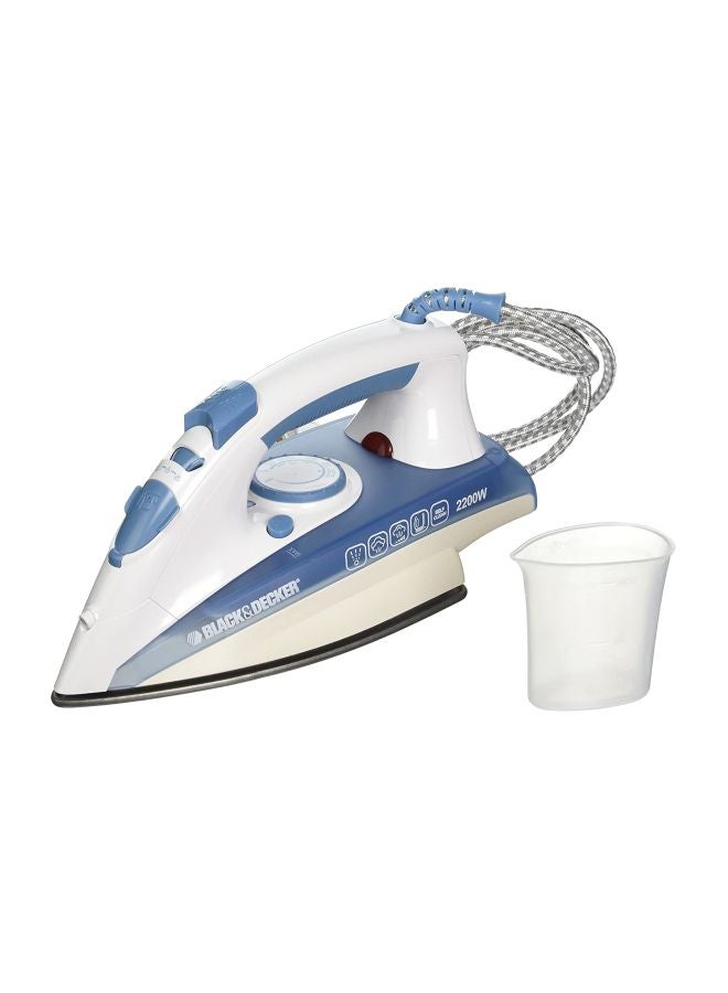 بلاك اند ديكر جهاز كي بالبخار رأسي بقدرة 2200 وات 2200.0 W X2000 - B5 أزرق/ أبيض - Image 1