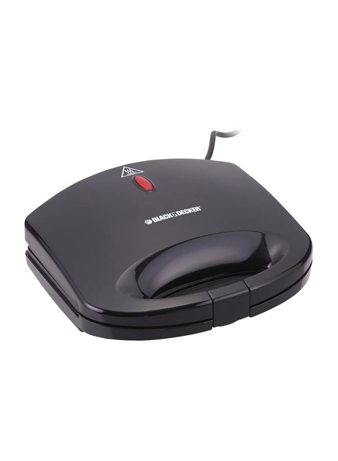 BLACK+DECKER Sandwich Maker 600.0 W 1415-010 Black  - Image 1