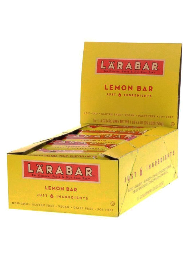 LARABAR Lemon Soy Free - 16 Bars - Image 1