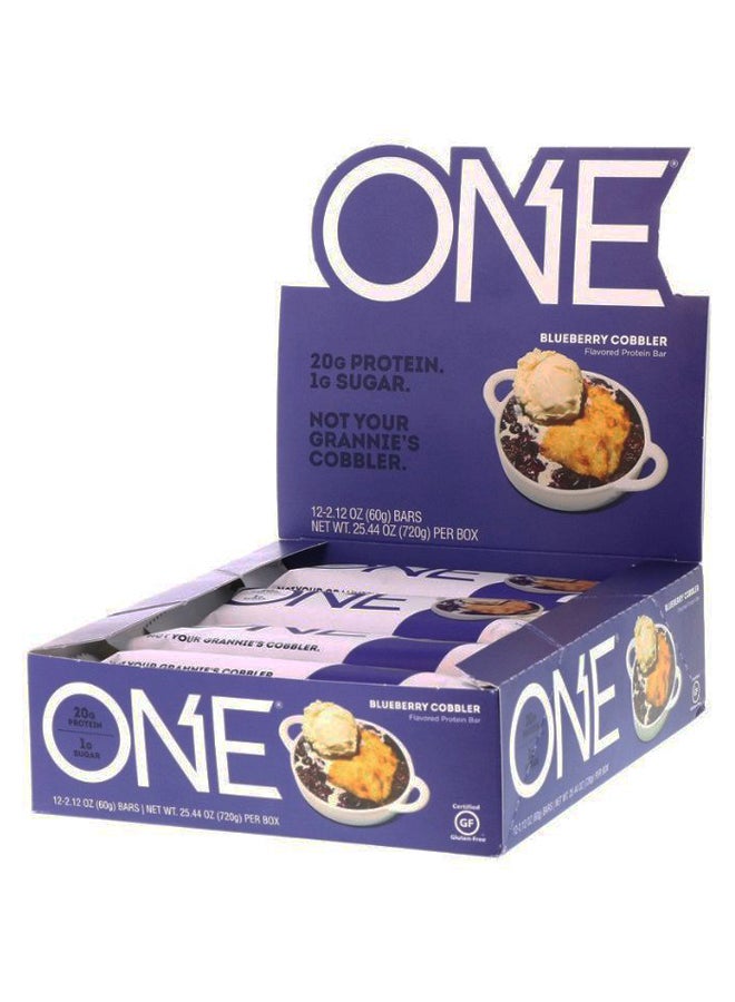 ONE BRANDS - Blueberry Cobbler - 12 Bars - Image 1