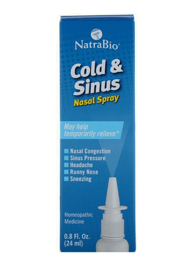 NatraBio Cold And Sinus Nasal Spray  - Image 2